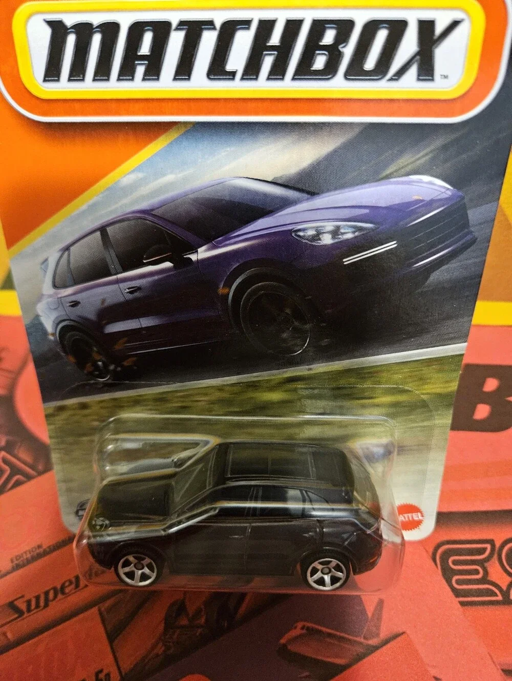 Matchbox Porsche Cayenne SUV - Deep Purple